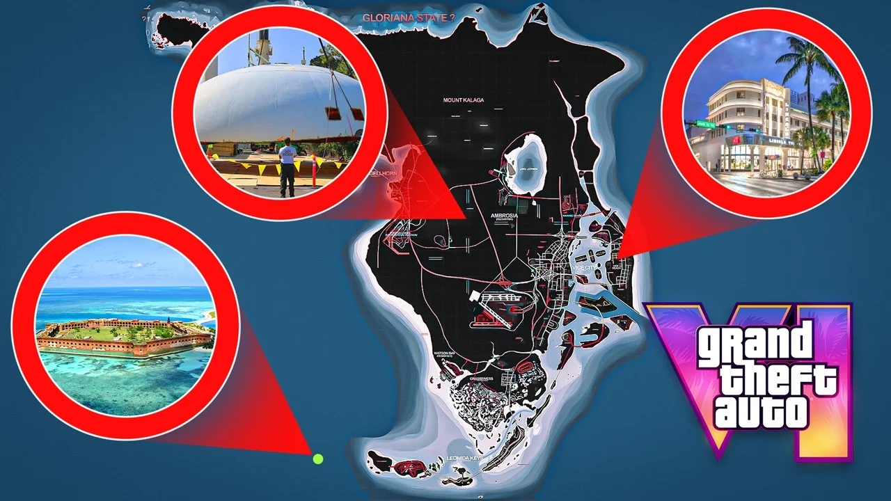 GTA 6 Map Guide: Confirmed Leonida Locations, Vice City & Release Info