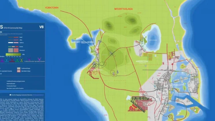 Aerial view showing the racetrack and airport within the game world.